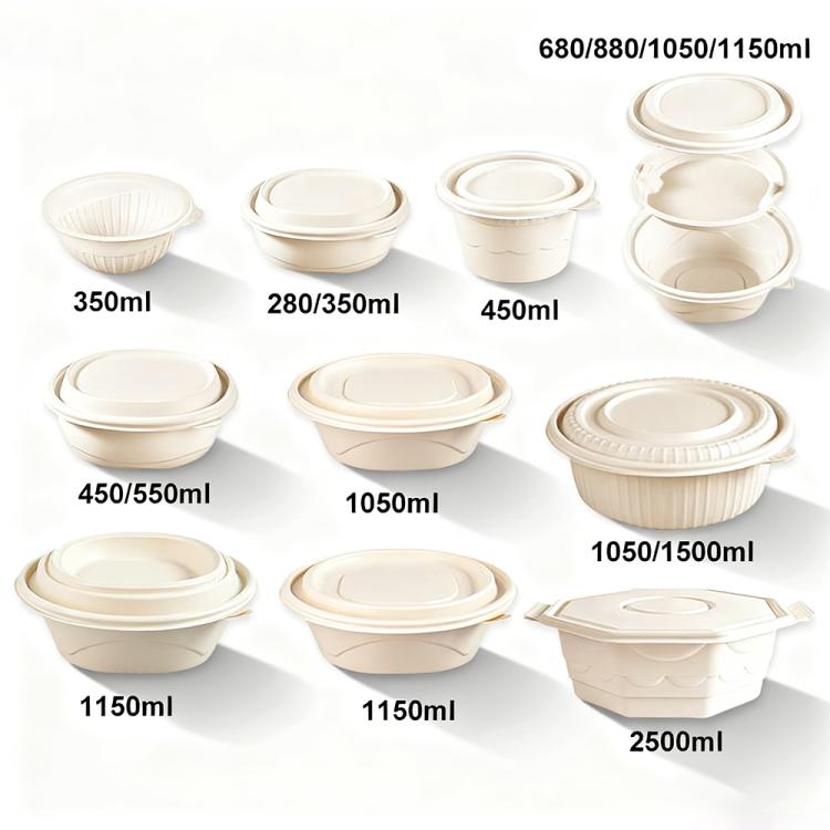 Disposable Food Delivery Lunch Box Containers