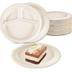 Biodegradable Disposable Round Plate