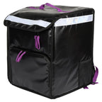 Top Open Pizza Delivery Backpack Bag Insulated Food Delivery Box, Size: 36x35x47cm