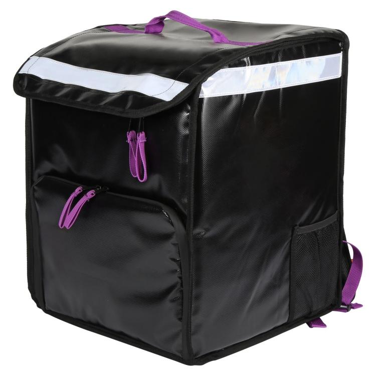 Top Open Pizza Delivery Backpack Bag Insulated Food Delivery Box, Size: 36x35x47cm