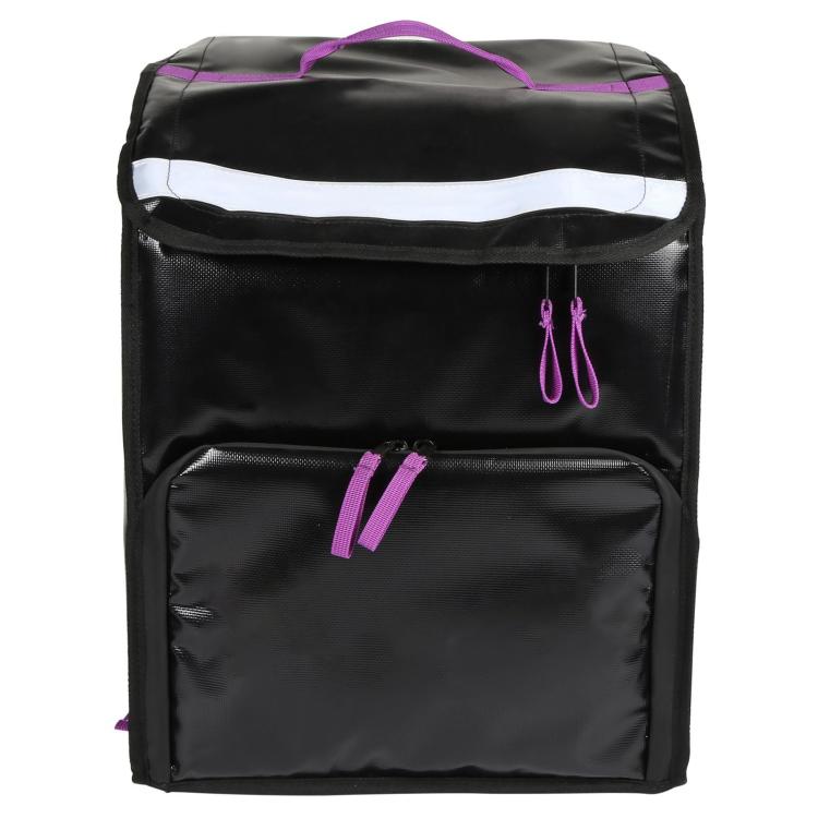 Top Open Pizza Delivery Backpack Bag Insulated Food Delivery Box, Size: 36x35x47cm