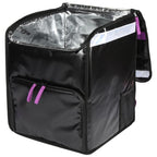 Top Open Pizza Delivery Backpack Bag Insulated Food Delivery Box, Size: 36x35x47cm