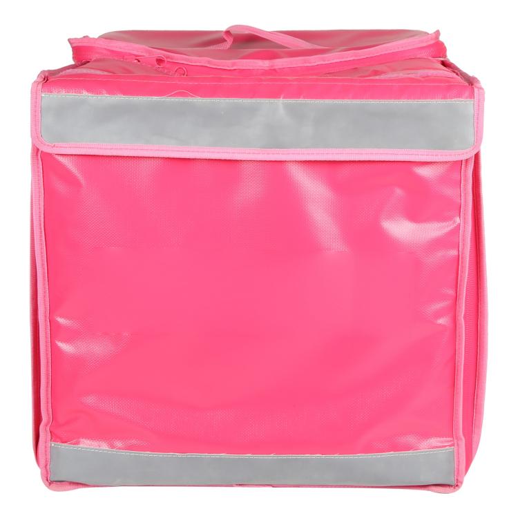 Top and Side Open Dual-Layer Pizza Delivery Backpack Bag Insulated Food Delivery Box, Size: 42x42x41cm