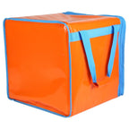 Front-opening Dual-Layer Pizza Delivery Carry Bag Insulated Food Delivery Box, Size: 45x42x43cm
