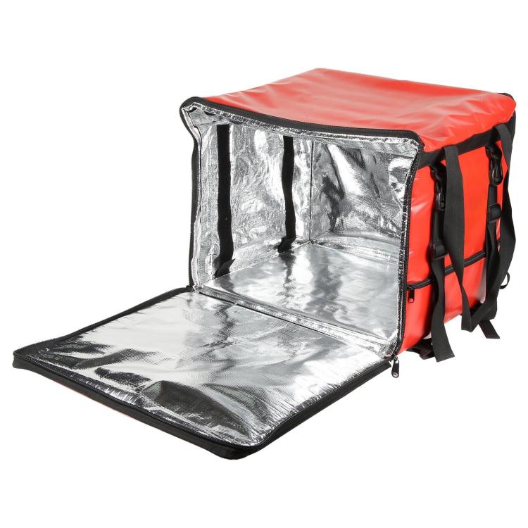 Front-opening OPizza Delivery Backpack Bag Insulated Food Delivery Box, Size: 49x41x43.5cm