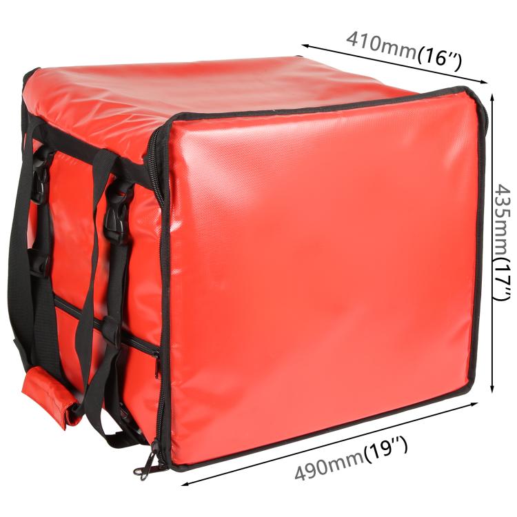 Front-opening OPizza Delivery Backpack Bag Insulated Food Delivery Box, Size: 49x41x43.5cm