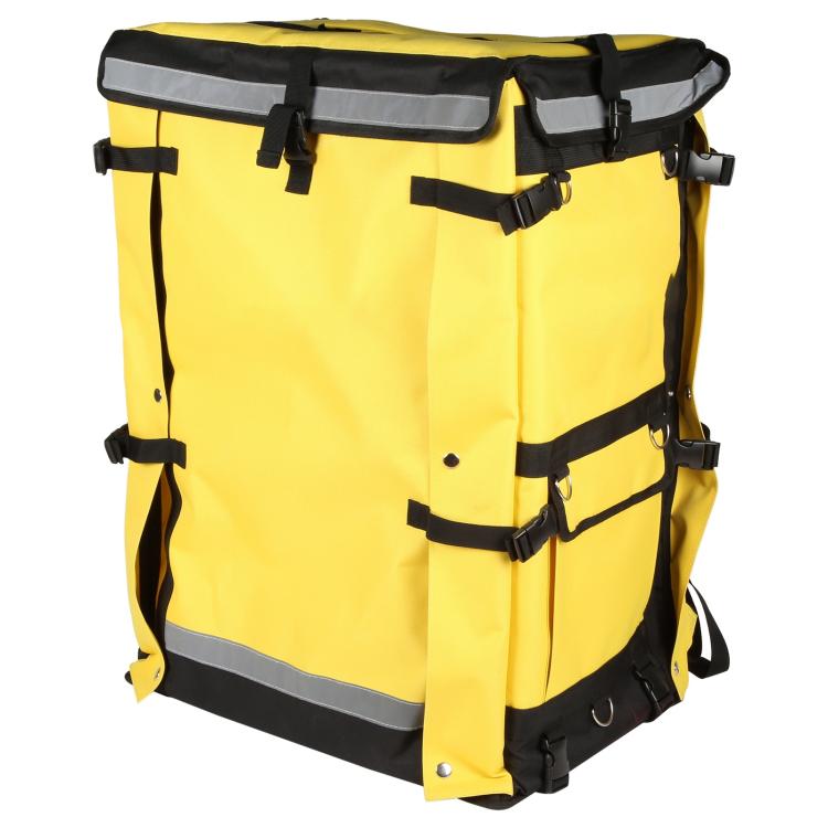 Top-opening Pizza Delivery Backpack Bag Insulated Food Delivery Box, Size: 49x34x67cm