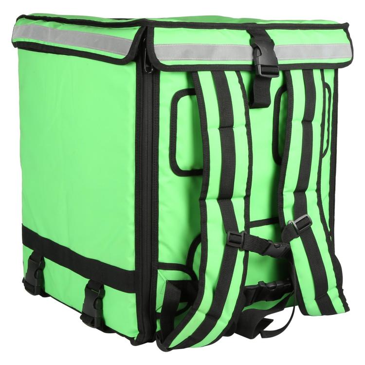 Top-opening Pizza Delivery Backpack Bag Insulated Food Delivery Box, Size: 43x43x50cm