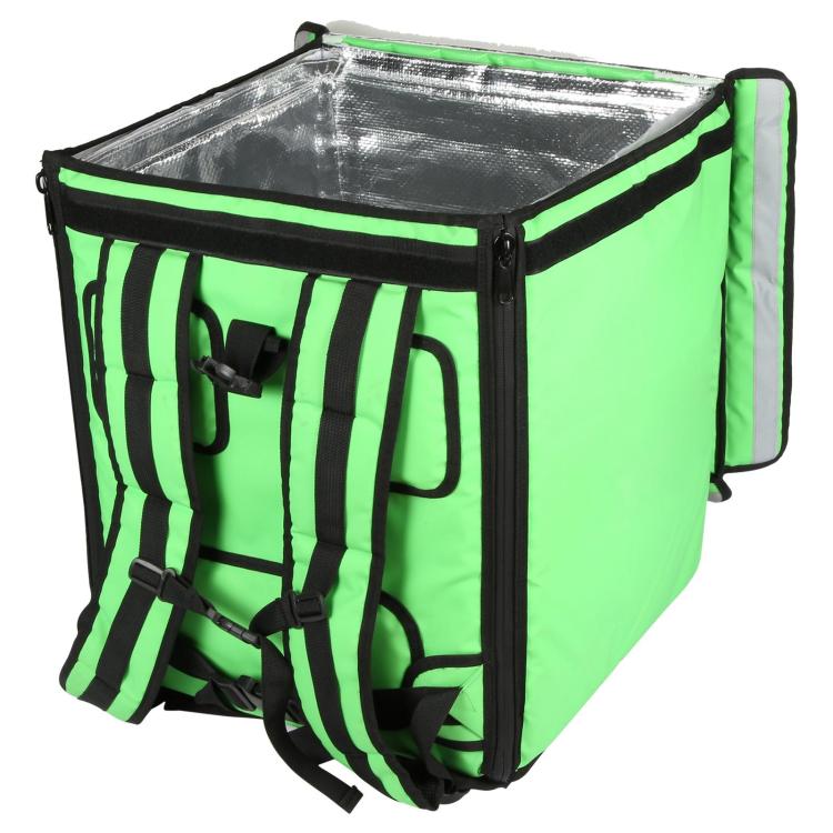 Top-opening Pizza Delivery Backpack Bag Insulated Food Delivery Box, Size: 43x43x50cm