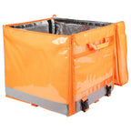 Top-opening Pizza Delivery Backpack Bag Insulated Food Delivery Box, Size: 50x48x46cm