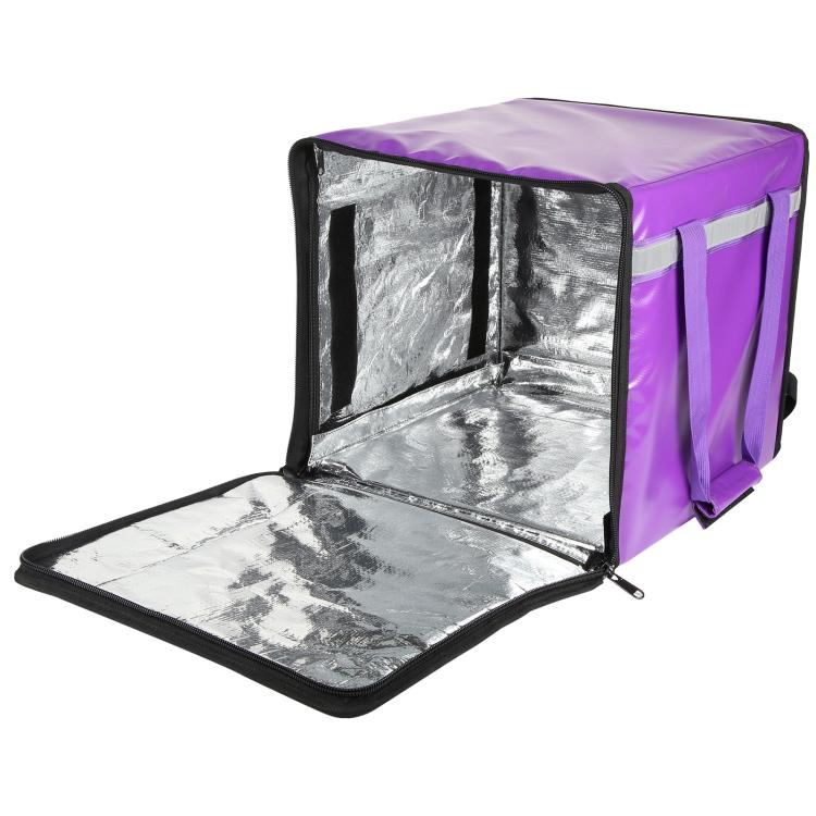 Front-opening Pizza Delivery Backpack Bag Insulated Food Delivery Box, Size: 40x42x40cm