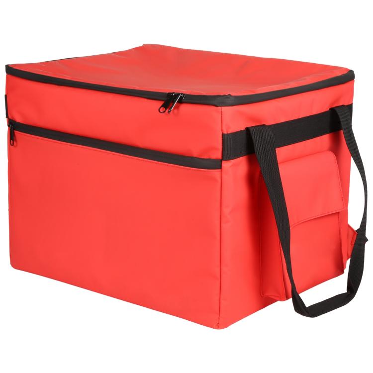 Front-opening Pizza Delivery Backpack Bag Insulated Food Delivery Box, Size: 43x35x33cm