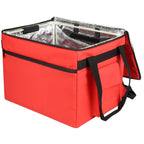 Front-opening Pizza Delivery Backpack Bag Insulated Food Delivery Box, Size: 43x35x33cm