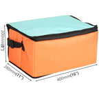 Top-opening Pizza Delivery Carry Bag Insulated Food Delivery Box, Size: 40x28x20cm