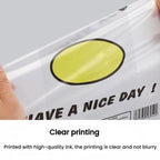 Plastic Bag, 50bags In One Package, Transparent Ordinary 20x32cm, Transparent Ordinary 24x38cm, Transparent Ordinary 26x42cm, Transparent Ordinary 28x45cm, Transparent Ordinary 30x48cm, Transparent Ordinary 32x50cm, Transparent Ordinary 35x56cm        ...